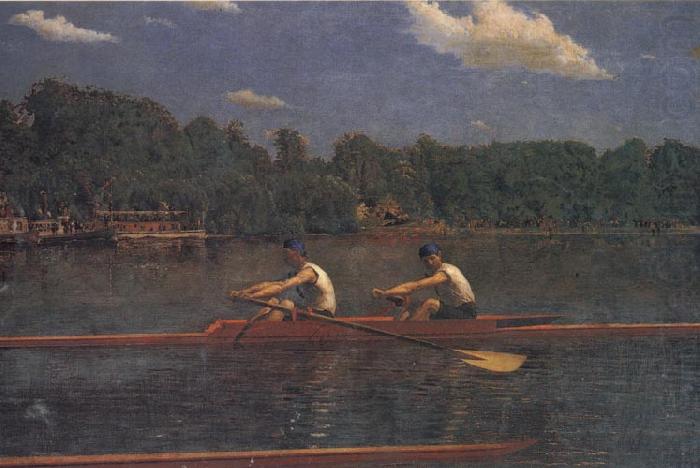 Thomas Eakins The Biglin Brothers Bacing china oil painting image
